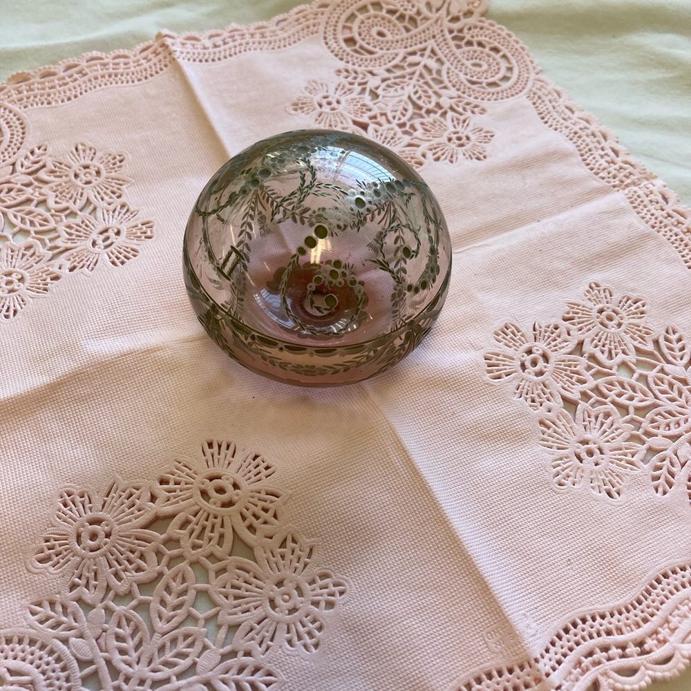 Antique Russian Paperweight